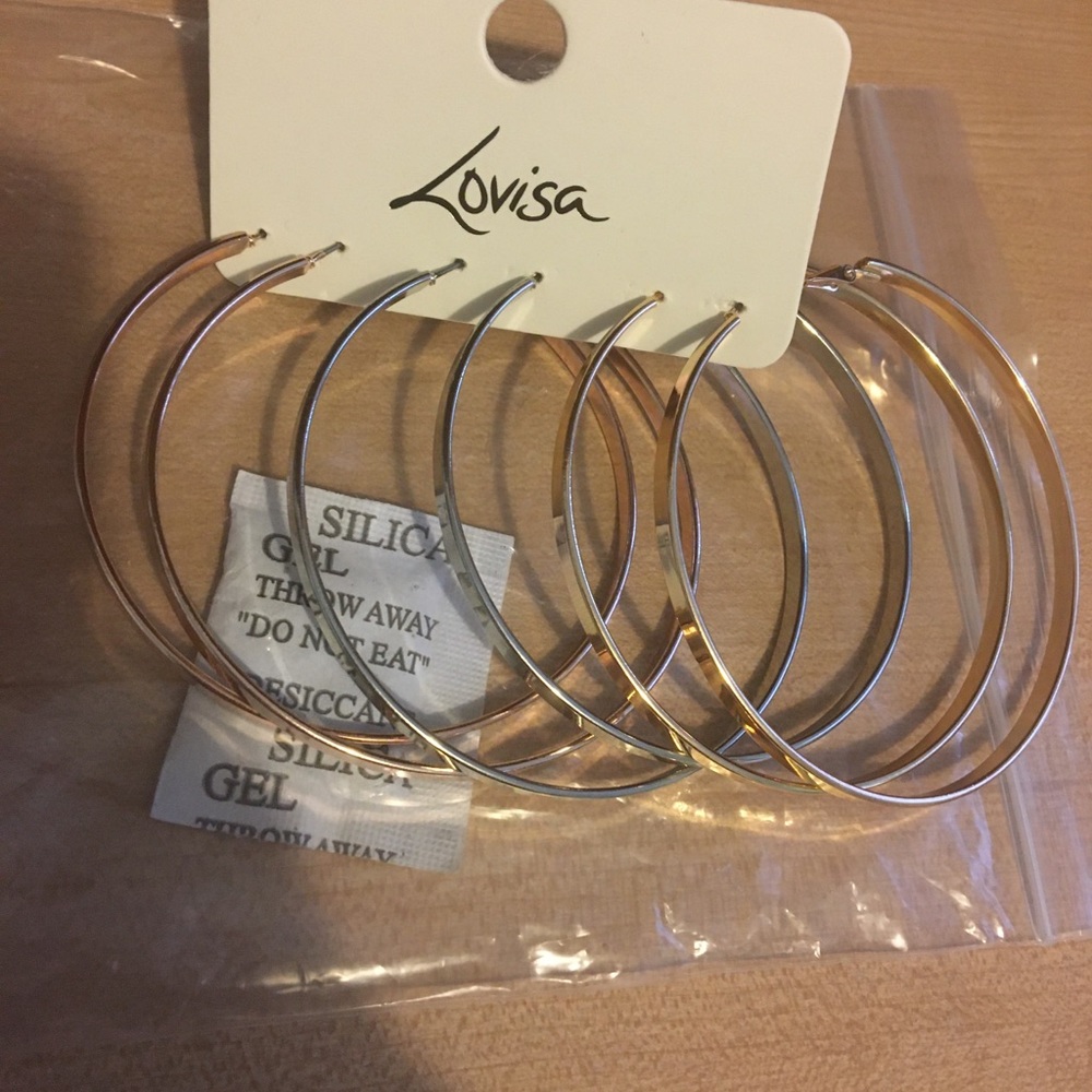 Hoop earrings